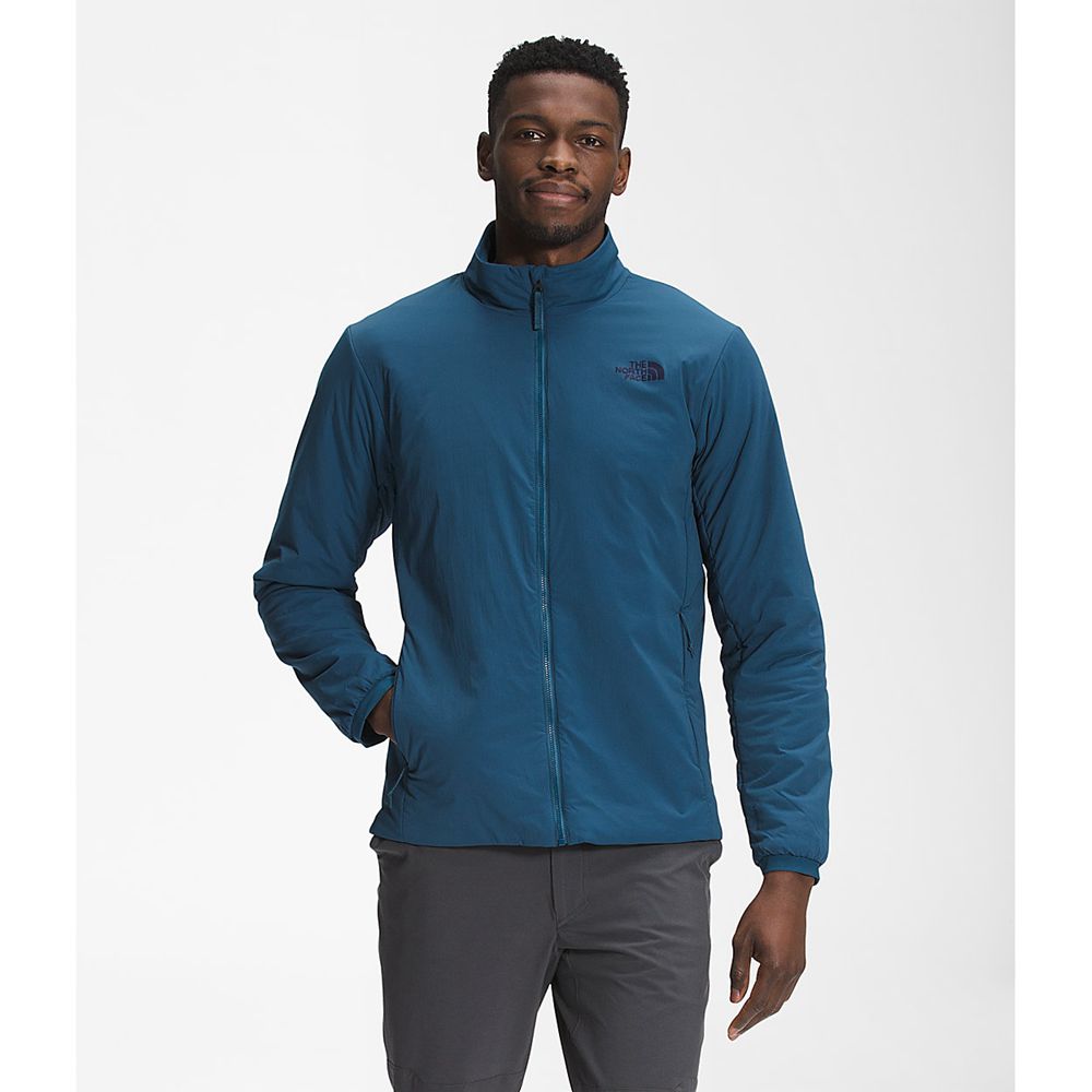 The North Face Insulated Jacket Mens Australia - The North Face Ventrix™ Blue Hiking (AJZ-384702)